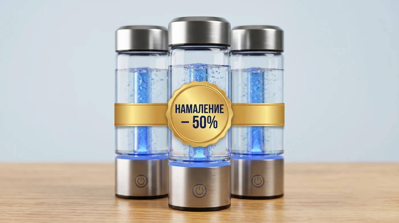 Бутилка Rila Hydrogen — 50% отстъпка